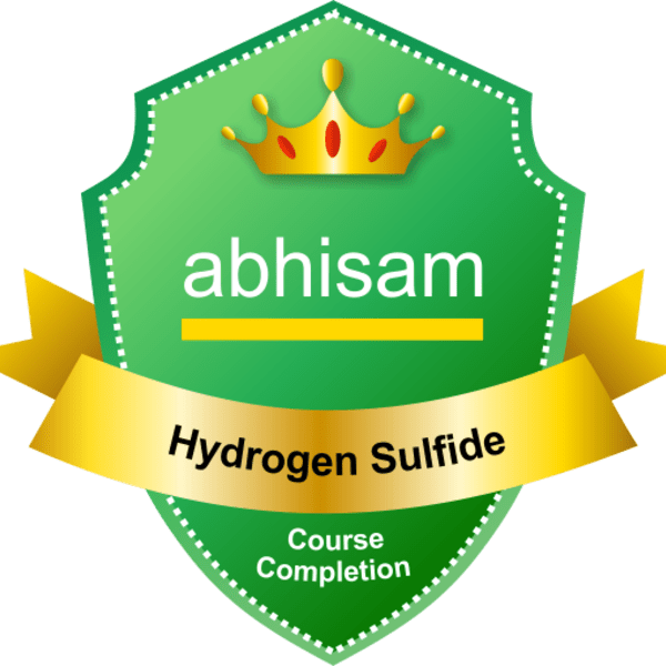 Hydrogen Sulfide Course Electronic Badge