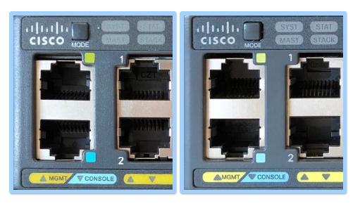 Real and Fake CISCO switch